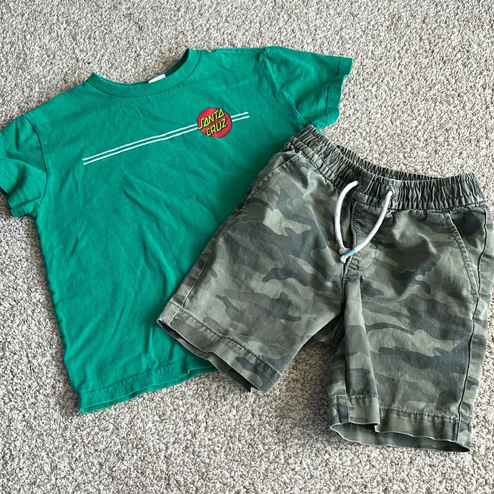Tee and Shorts
